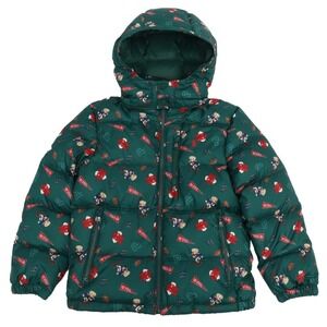 Polo Ralph Lauren Polo Bear Water Repellent Down Jacket Green Boys XL 18-20 NWT